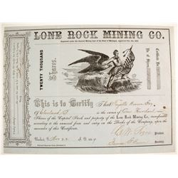 Lone Rock Mining Stock