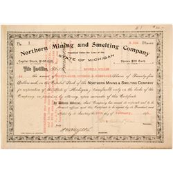 Northern Mining and Smelting Stock