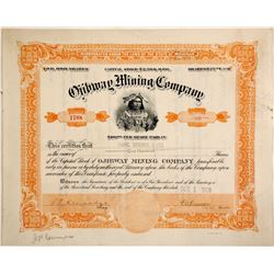 Ojibway Mining Stock