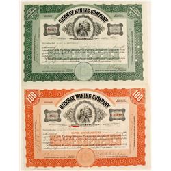 Ojibway Mining Stocks, 2 Different