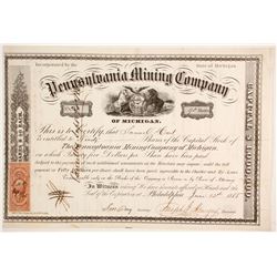 Pennsylvania Mining Co. of Michigan Stock