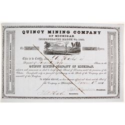 Quincy Mining Co. Stock