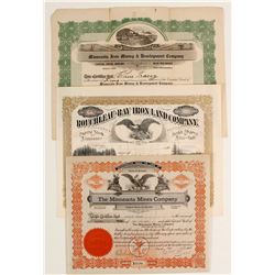 Minnesota Iron Mine Stocks (3)