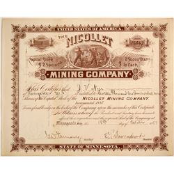 Nicolet Mining Co Stock