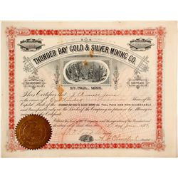 Thunder Bay Gold & Silver Mining Stock