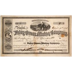 Fairy Queen Mining Company Stock