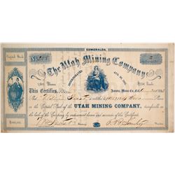 Utah Mining Company Stock