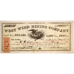 West Wind Mining Company Stock