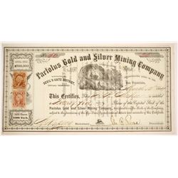 Partolus Gold and Silver Mining Company Stock
