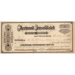 Sherwood Consolidated Mining Company Stock