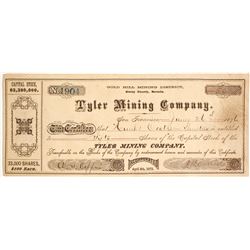 Tyler Mining Company Stock