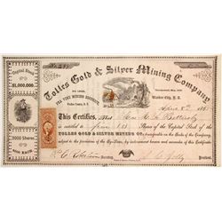 Tolles Gold & Silver Mining Company Stock