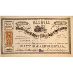 Batavia Gold & Silver Mining Company Stock