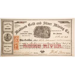 Madison Gold & Silver Mining Company Stock