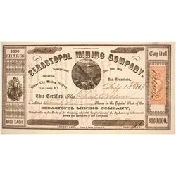 Sebastopol Mining Company Stock