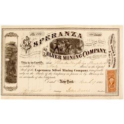 Esperanza Silver Mining Company Stock