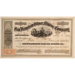 San Francisco Silver Mining Company Stock