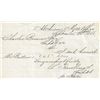 Image 2 : September 26, 1866: Mill Receipts to the Savage Mine from the Savage Mill and Atchison Mill