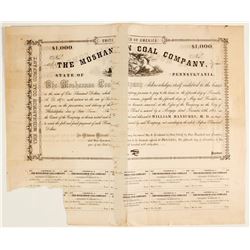 Moshannon Coal Company Bond