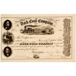 Dock Coal Company Stock