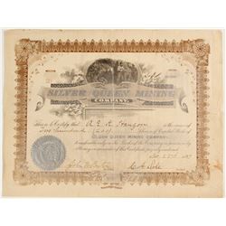 Silver Queen Mining Company Stock