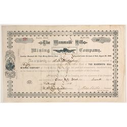 Mammoth Hill Mining Company Stock