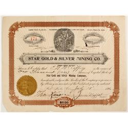 Star Gold & Silver Mining Company Stock