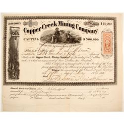 Copper Creek Mining Co. Stock
