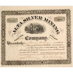Alta Silver Mining Company Stock