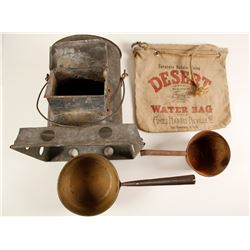 Antique Tin Solder Oven and more
