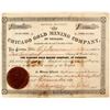 Image 1 : Chicago Gold Mining Company Stock