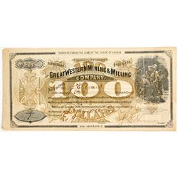 Great Western Mining & Milling Company Stock