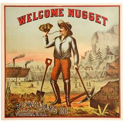 Mining Cigar Label Art