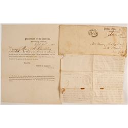 Civil War Pension Letter