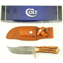 Colt model 45 stag grip Hunter knife