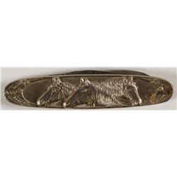 Horse Themed Pocket Knife