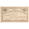 Image 1 : Salt Lake Driving Park Stock