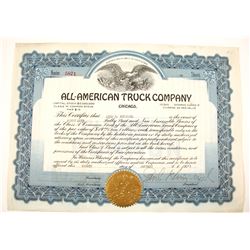 All American Truck Stock
