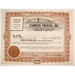 Famous Trucks Stock