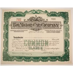 Fox Motor Co Stock