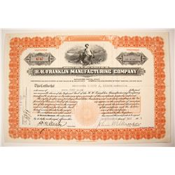 HH Franklin Manufacturing Stock