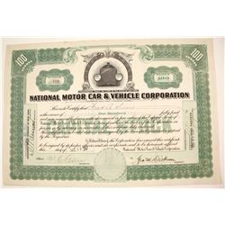 National Motor Car & Vehicle Stock