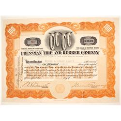 Pressman Tire and Rubber Stock