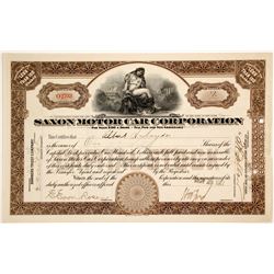 Saxon Motor Car Stock