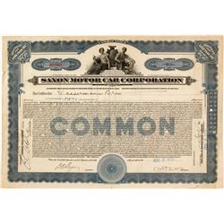 Saxon Motor Car Stock