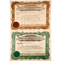 Sprague Tire & Rubber Co. Stocks(2)