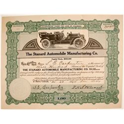 Standard Automobile Manufacturing Stock