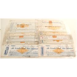 James G. Fair Autograph Check Collection