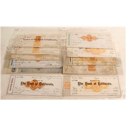 Mackay Autographed Check Collection
