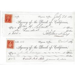 Mackay & Fair Bank of California Checks